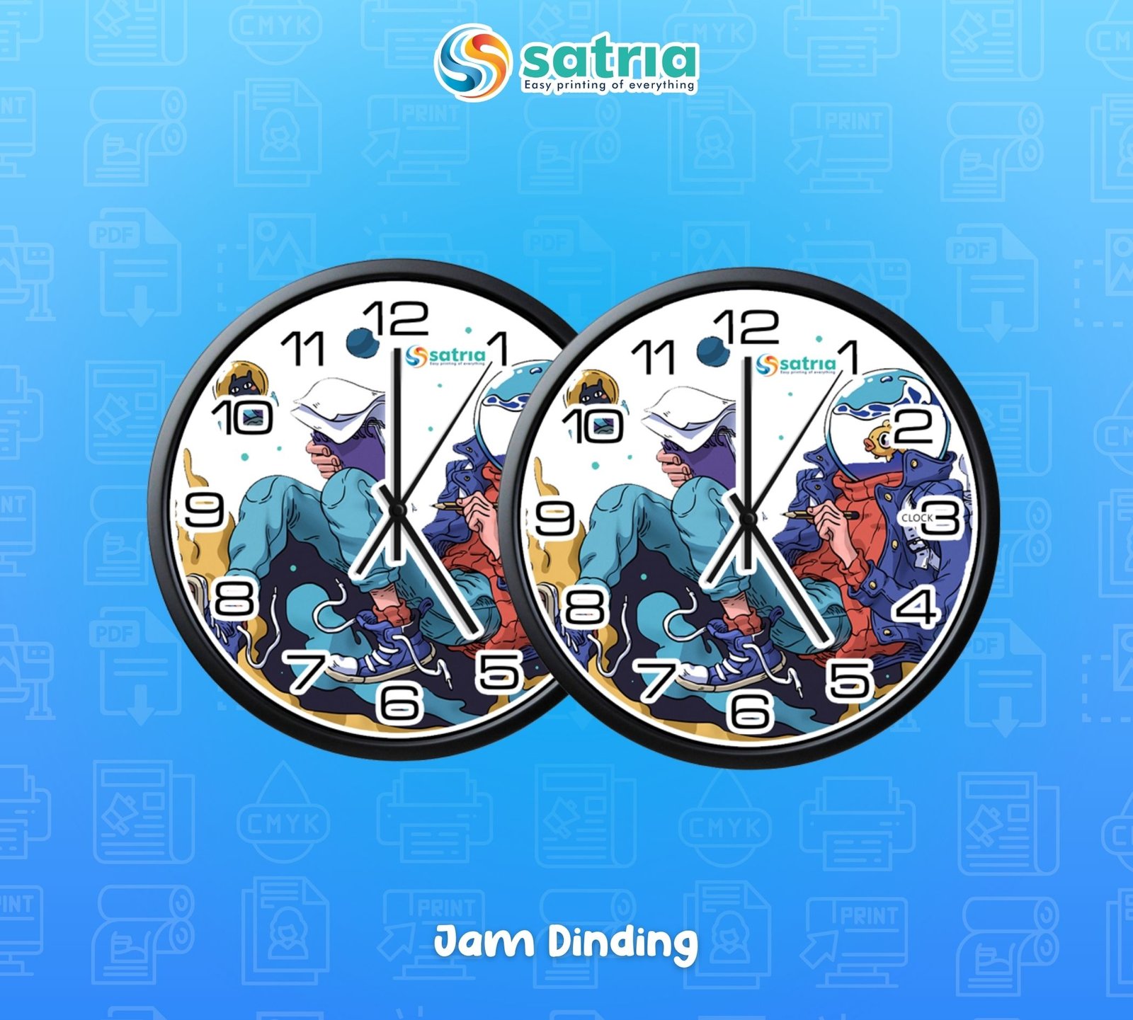 JAM DINDING CUSTOM